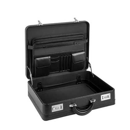 NESESER Praktyczna teczka ze skóry ekologicznej KEMER