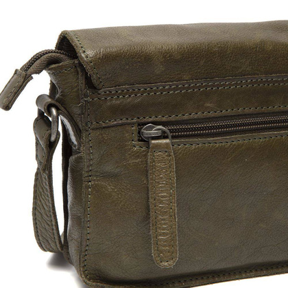 Torebka damska skórzana na ramię Zielona - min. zamówienie 20 / 50 / 100 szt.