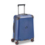 Walizka Delsey Cactus Mała twarda niebieska walizka kabinowa na kółkach 55 cm