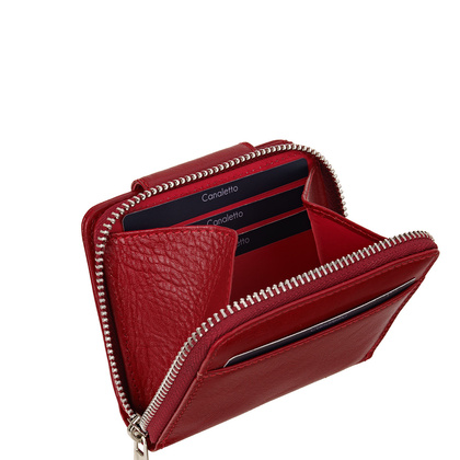 Portfel damski Canaletto z naturalnej skóry garbowanej roślinnie PD1023cs165GR RFID