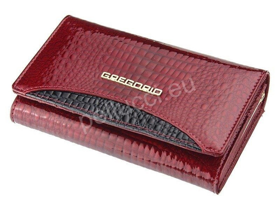 Portfel damski skórzany PELLUCCI GP-112 Czerwony