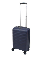 Walizka DIELLE 100 4k 55cm kabinowa granatowa PP z poszerzeniem