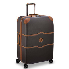 Delsey Chatelet Air 2.0 Duża twarda brązowa walizka na kółkach 76 cm