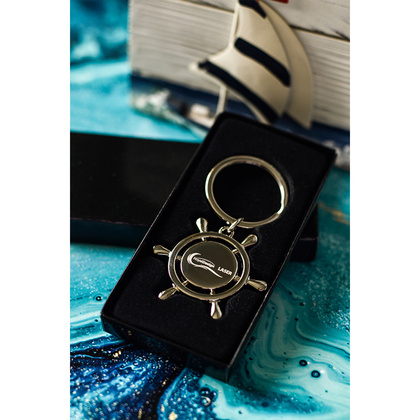 Brelok metalowy UPOMINKARNIA Steering Wheel Srebrny