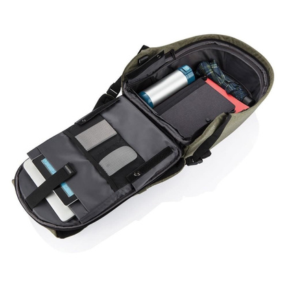 Bobby Hero Small plecak chroniący przed kieszonkowcami XD COLLECTION Zielony