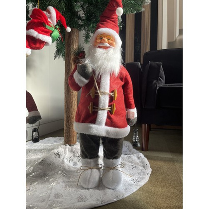 Mikołaj- figurka świąteczna 60cm Ruhhy 22354