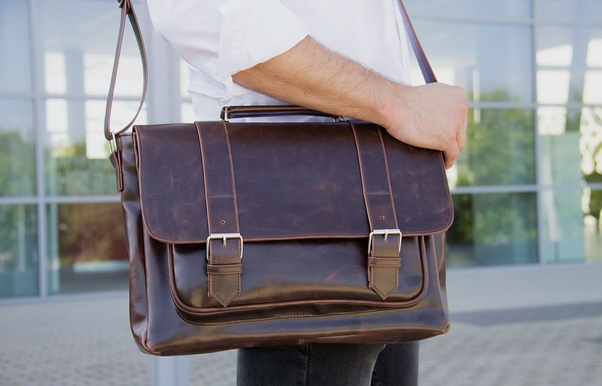 Torba na ramię KEMER SOLIER Galway Brązowa - min. zamówienie 20 / 50 / 100 szt.