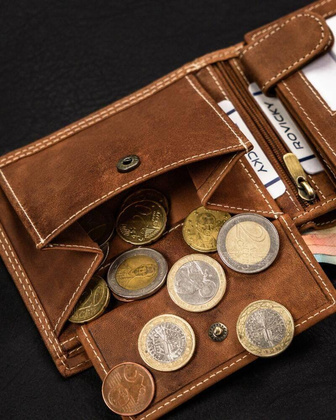 Portfel skórzany męski N992-CHM