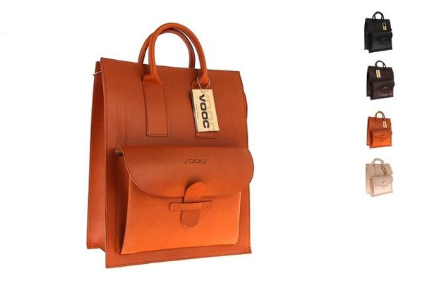 Torba damska do rękiKEMER VOOC Vintage P34 czarny