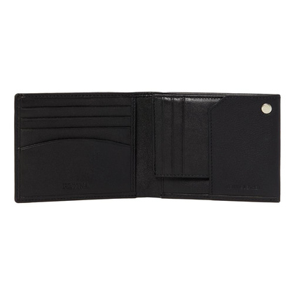 Portfel Button Black