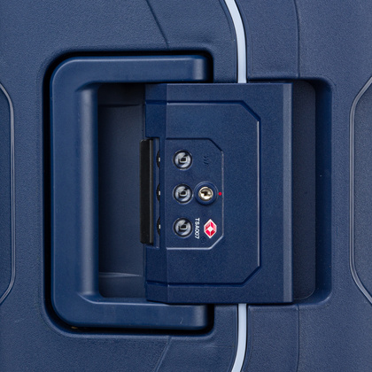 Średnia walizka PUCCINI OSAKA PP022B 7B Niebieska