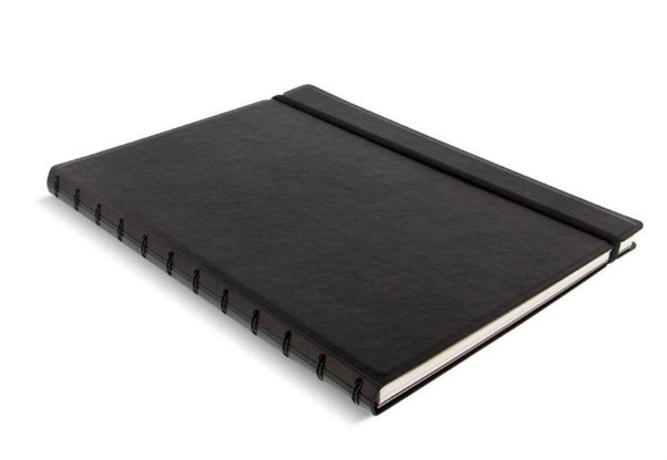 Notebook fILOFAX CLASSIC A4 blok w linie, czarny