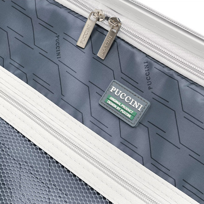 Mała kabinowa walizka PUCCINI YOKO PP029C 0 Biała