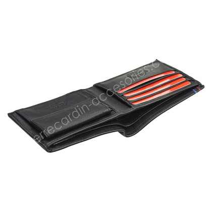 Portfel męski skórzany PIERRE CARDIN CB TILAK26 8824 RFID Czarno niebieski