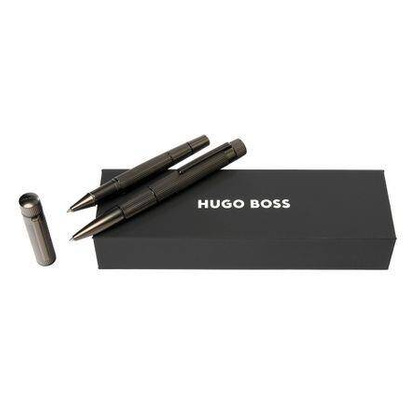 Zestaw upominkowy Hugo Boss pióro kulkowe i długopis - HSF4854D + HSF4855D