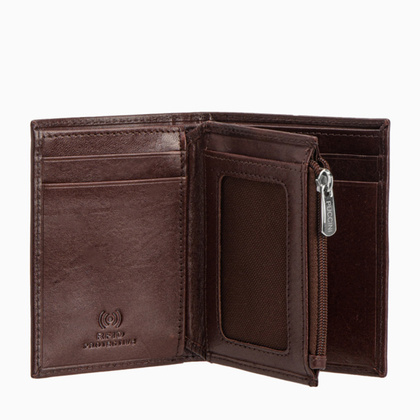 Portfel męski skórzany PUCCINI ROME CR2521 2 Brązowy