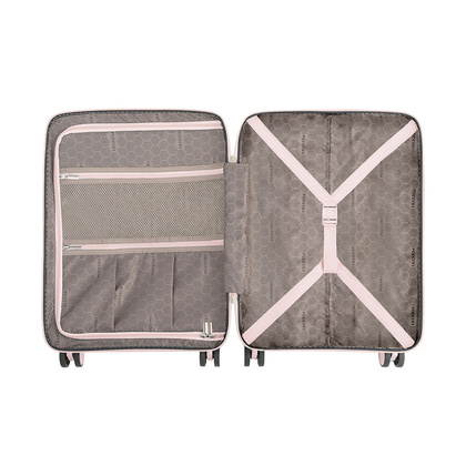 Duża walizka PUCCINI MARBELLA PP024A 3C Różowa