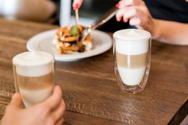 Zestaw 6 szklanek termicznych wysokich z podwójną ścianką Amo 350 ml 25455