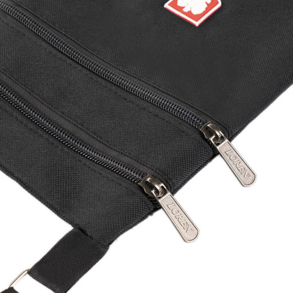 Tekstylne etui na paszport z godlem Polski