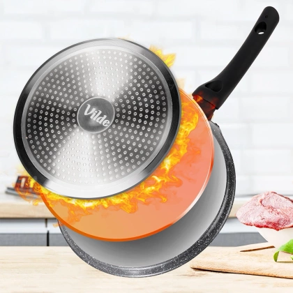 Patelnia do naleśników granitowa BLACK LINE 26 cm