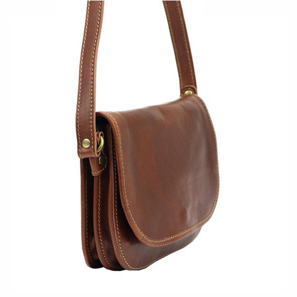 Skórzana damska torebka Florence 2005 czarna