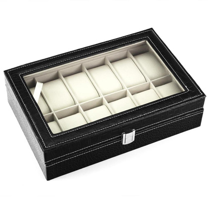 ORYGINALNE PUDEŁKO SZKATUŁKA CZARNY PATRIZIA WATCH-12-22001 KEMER