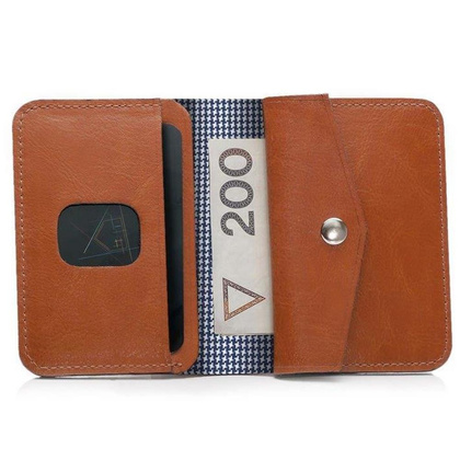 Portfel męski skórzany KEMER SOLIER SW16A Camel - min. zamówienie 20 / 50 / 100 szt.