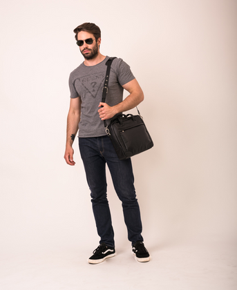 Aktówka na laptopa Montclare 13,3" brązowa