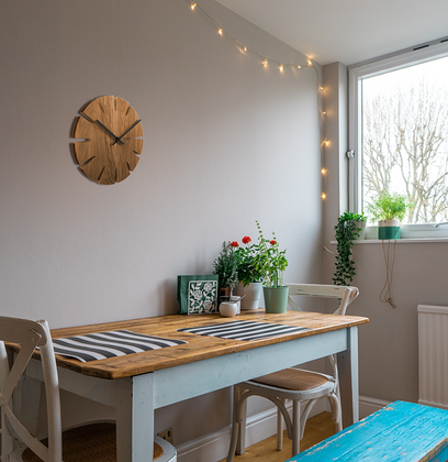 VLAHA Zegar dębowy wykonany w Czechach