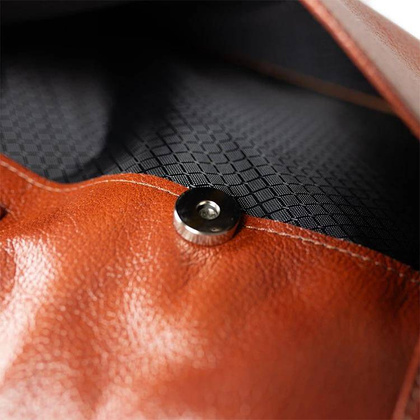 Skórzana torba męska na ramię laptopa 15,6" brązowa - Pavone Nero Palermo 2485 BR