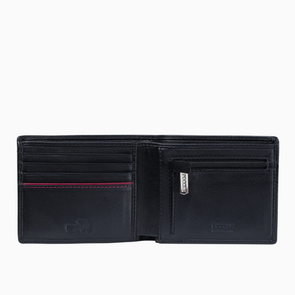 Portfel męski skórzany PUCCINI SORRENTO NA115 1 Czarny