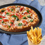Forma do pizzy perforowana blacha z powłoką teflonową czarna 32 cm