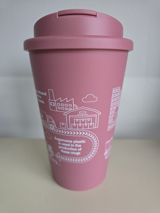 Izolowany kubek Americano® Renew o pojemności 350 ml z odporną na rozlanie pokrywką