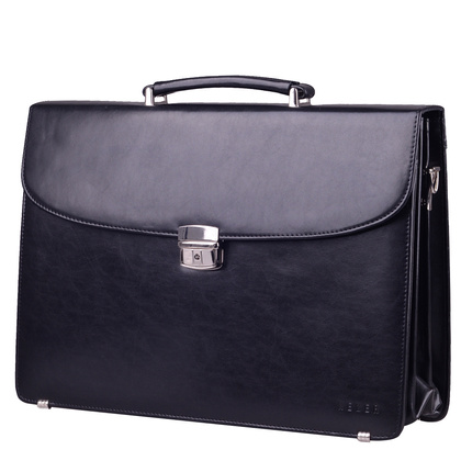 Teczka męska skórzan KEMER B 832/DW-01-S3-231 Czarna