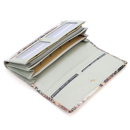 Portfel damski skórzany PELLUCCI VL-122 niebieski