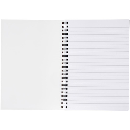 Notatnik Desk-Mate® w formacie A5 z okładką wykonaną z syntetycznego materiału.