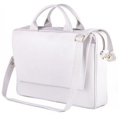 Skórzana torba na laptop 15.4 KEMER SOLIER FL14 Szara - min. zamówienie 20 / 50 / 100 szt.