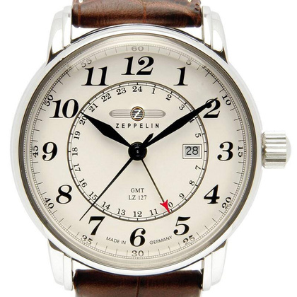 Zegarek Zeppelin LZ127 7642-5 Quarz Beżowy