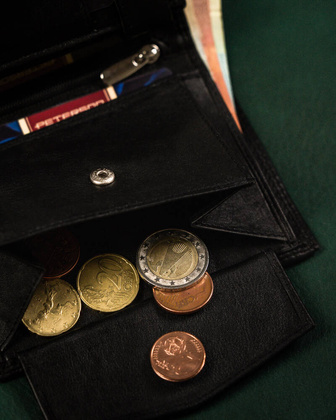 Duzy portfel meski z systemem RFID Protect