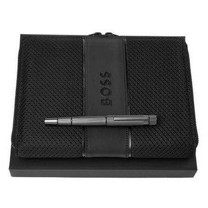 Zestaw Hugo Boss teczka i pióro kulkowe - HSH4985D + HTM413A