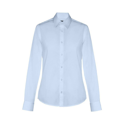 THC PARIS WOMEN. Popelinowa koszula z długim rękawem dla kobiet