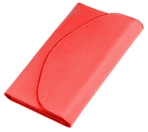 Portfel damski skórzany KEMER 36808111 Czerwony - min. zamówienie 20 / 50 / 100 szt.