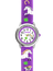 Fioletowy zegarek dla dziewczynek z kamieniami KOŃ