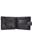 Portfel męski skórzany KEMER 005M/J Czarny - min. zamówienie 20 / 50 / 100 szt.