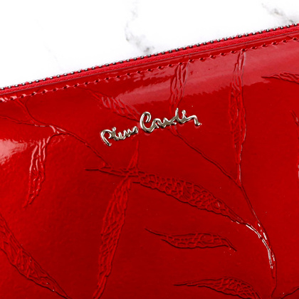 Pierre Cardin Duży damski portfel skórzany