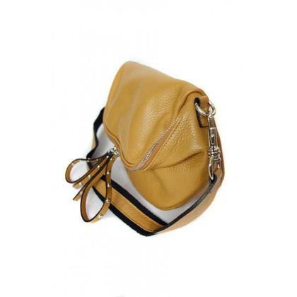 Listonoszka ,chlebak ,nerka Vera Pelle szeroki pasek ,pojemna A5 Camel VP591C