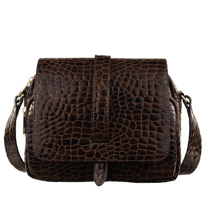 Skórzana Torebka damska Canaletto lakierowana skóra naturalna TD690s341