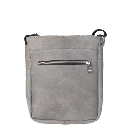 Torba skórzana KEMER S6 Ciemno szara - min. zamówienie 20 / 50 / 100 szt.