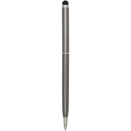 Ore aluminium ballpoint pen with stylus (blue ink)