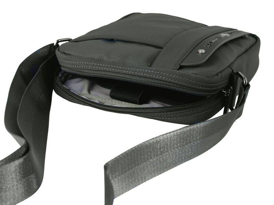 Torba na ramię na tablet AERONAUTICA MILITARE Airspace Czarna